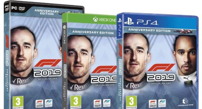 Gra „F1 2019” z Robertem Kubicą na okładce (wideo)
