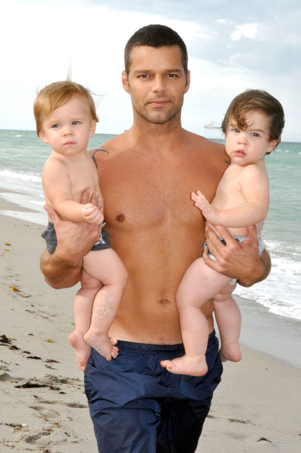 Ricky Martin z synami