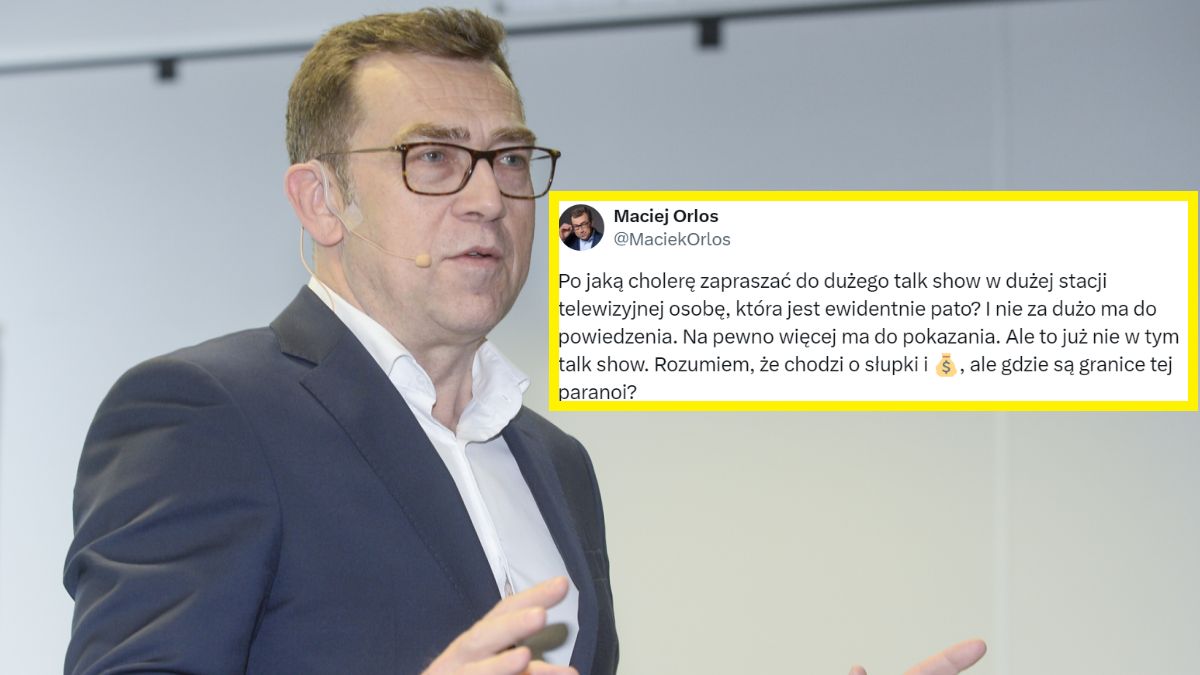 Fagata u Wojewódzkiego. Maciej Orłoś nie kryje oburzenia