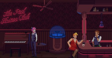 Cyberpunkowa przygodówka o szczęściu - The Red Strings Club