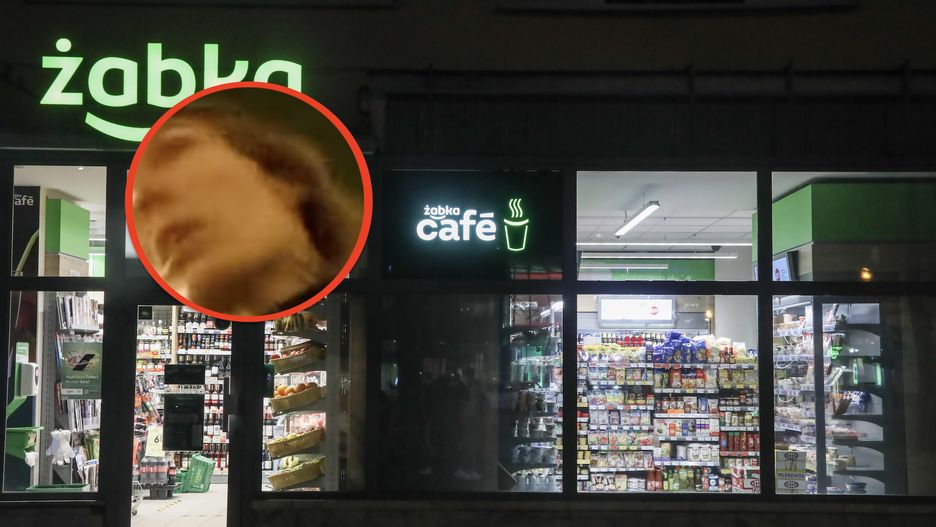 Złodziej okradł Żabkę w Gnieźnie, a relację na żywz przestępstwa