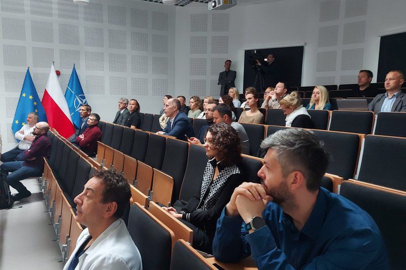 Fot. Lublin112.pl    Warsztaty w szpitalu wojskowym w Lublinie
