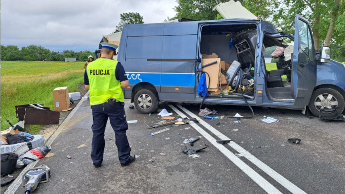 Policja pokazała zdjęcia z wypadku