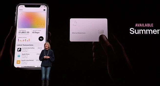 Apple wprowadza Apple Card - własną kartę kredytową z systemem cash back