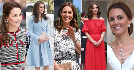 Zobaczcie NAJLEPSZE stylizacje księżnej Kate z 2017 roku (DUŻO ZDJĘĆ)