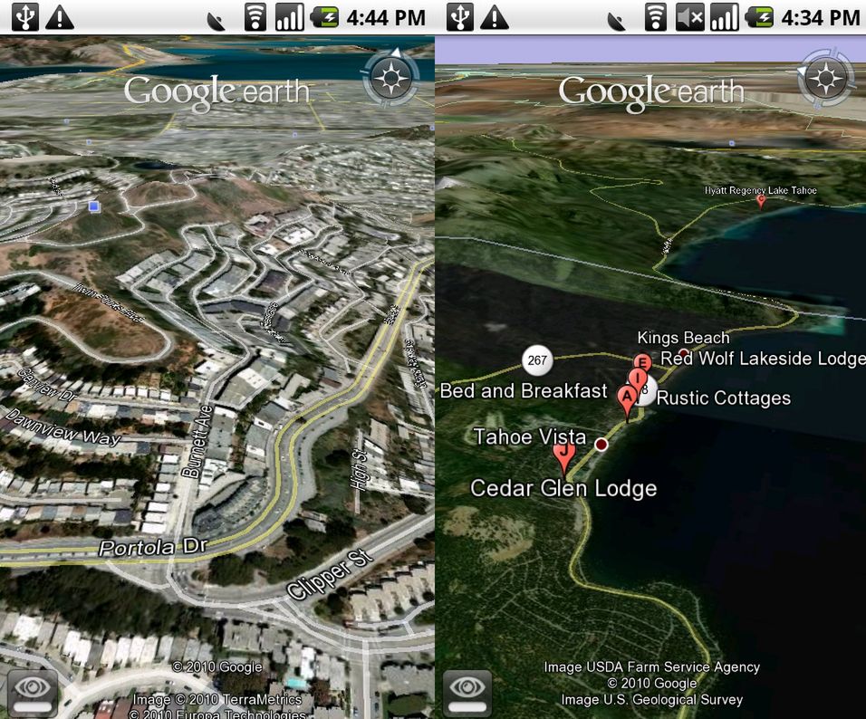 Google Earth dla Androida! [wideo]