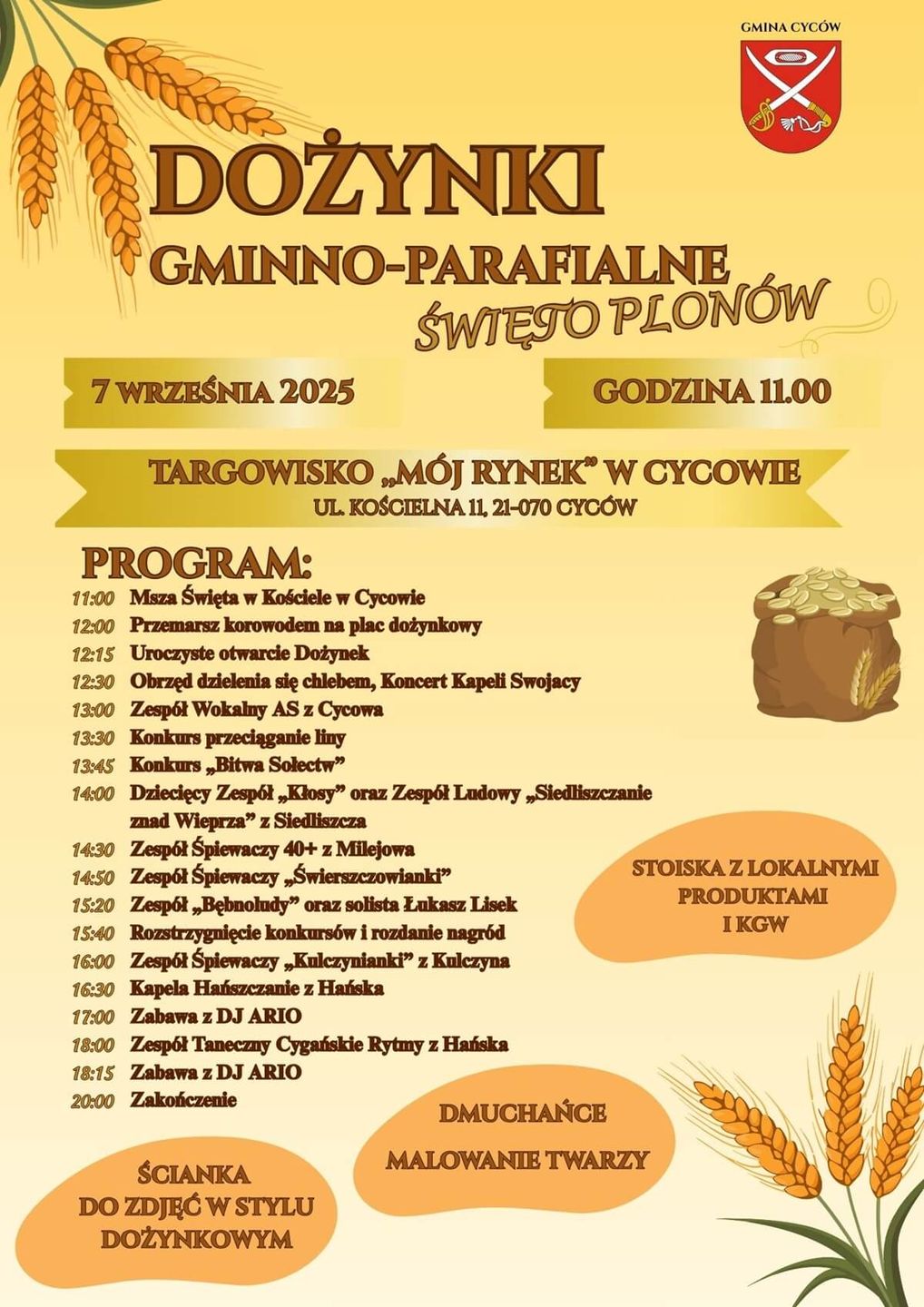 Dożynki w Cycowie
