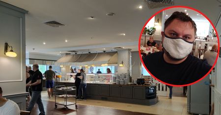 Wakacje nad morzem. Maseczki widziałem tylko w hotelowej restauracji. Mało kto się już przejmuje mandatami