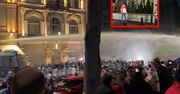 Tbilisi: szturmowali pałac prezydencki. Policja użyła armatek wodnych
