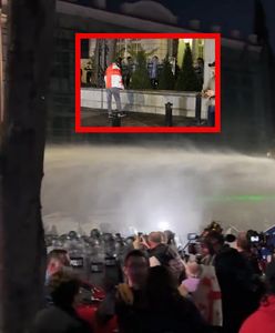 Tbilisi: szturmowali pałac prezydencki. Policja użyła armatek wodnych