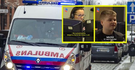 10-letni Miłosz uratował życie ojczyma. Nagranie chwyta za serce