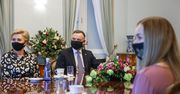Koronawirus. Andrzej Duda: żona zaangażowana w walkę z pandemią
