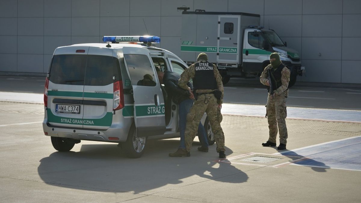 Awantura na poznańskim lotnisku