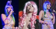 Miley Cyrus na scenie... ze SZTUCZNĄ WAGINĄ i gumowym penisem! (ZDJĘCIA)