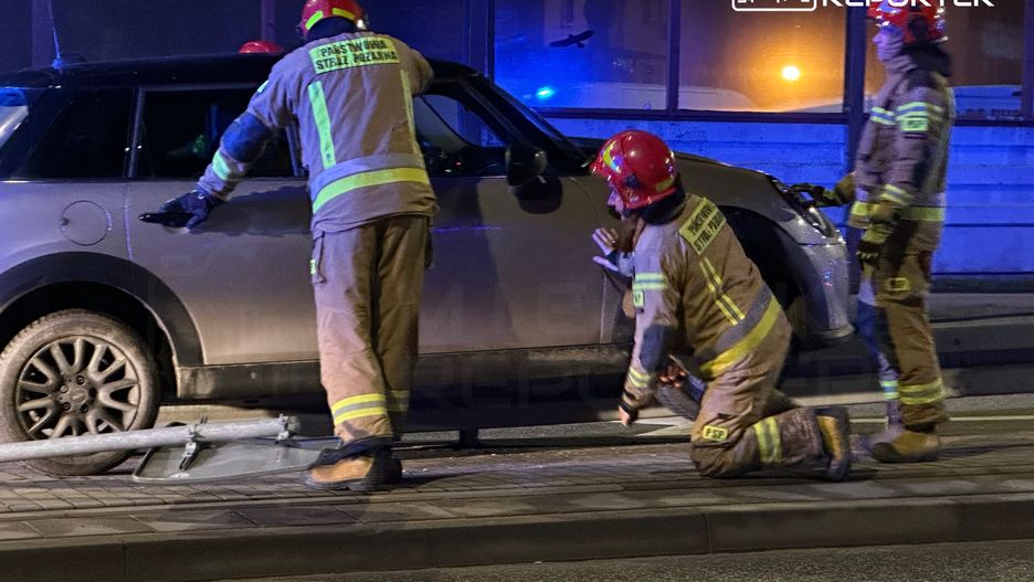 zdjęcie z miejsca wypadku