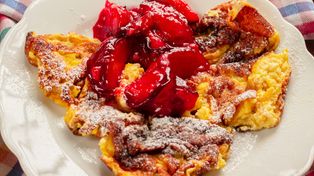 Smażę co niedzielę zamiast racuchów. Wygląda jak z drogiej restauracji