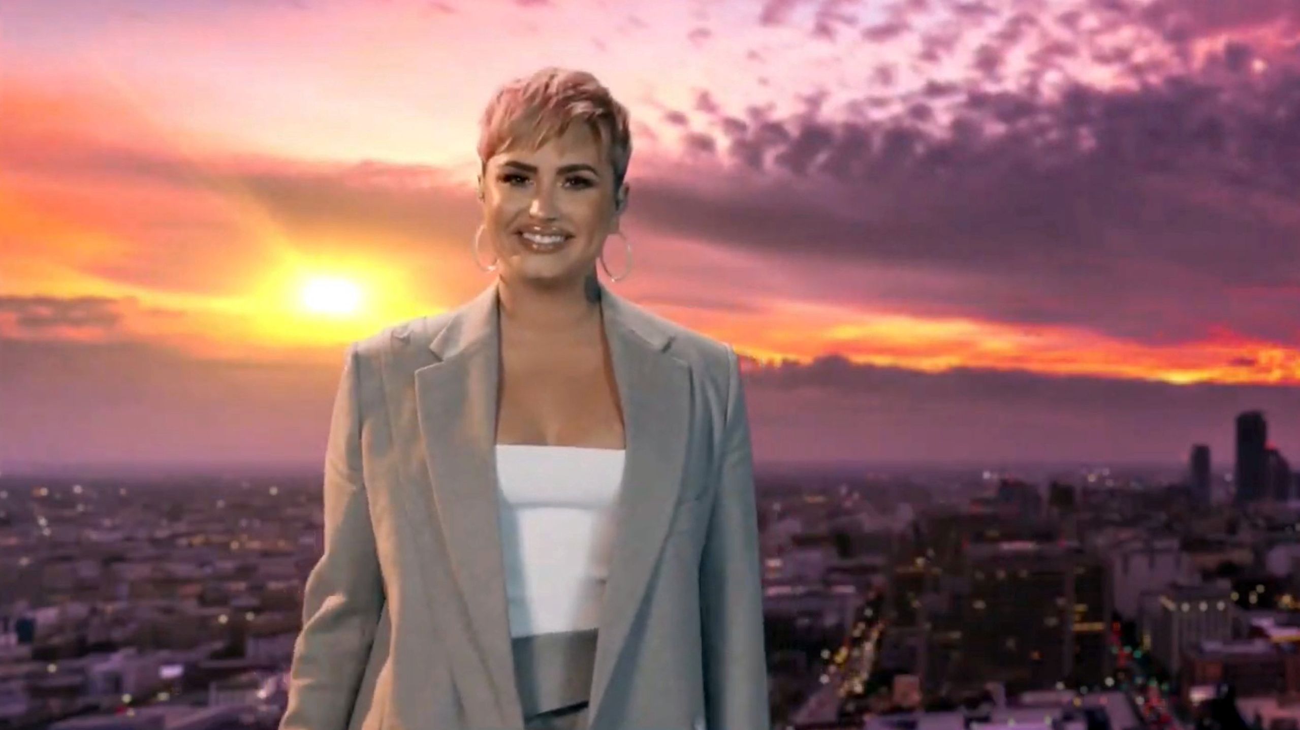 "Celebrating America". Demi Lovato
