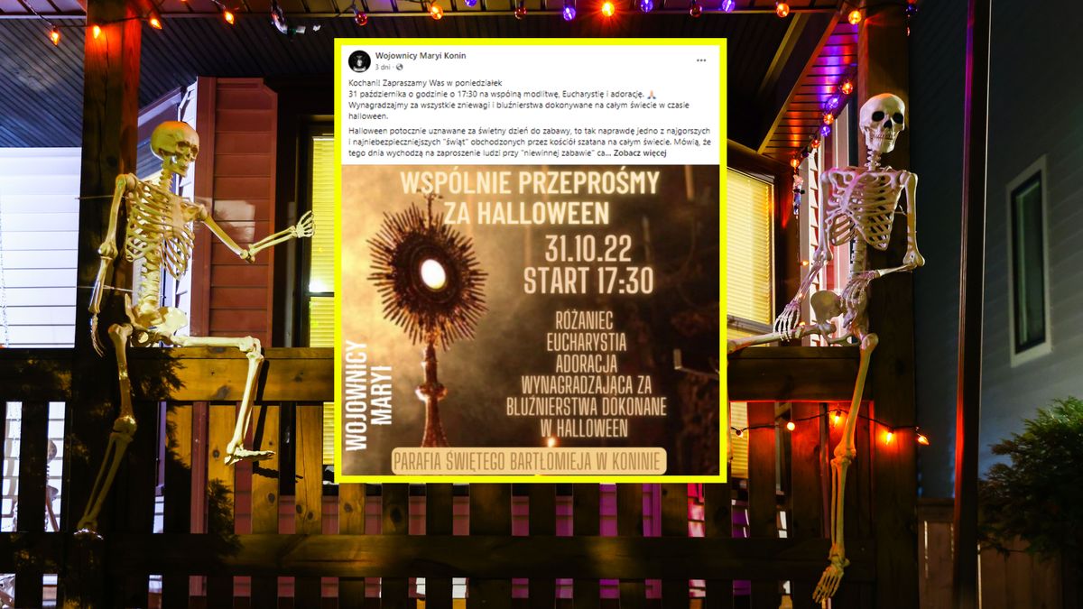 "Wojownicy Maryi" będą przepraszać za Halloween 