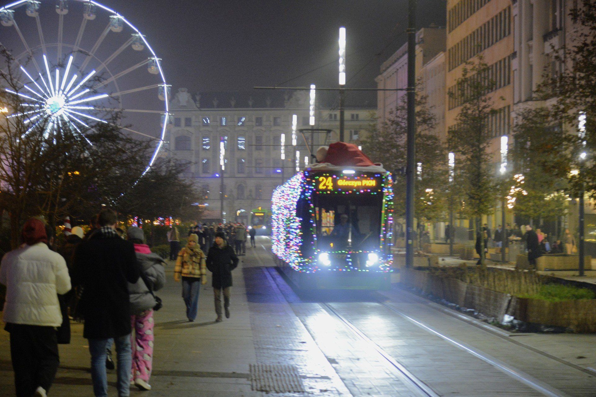 Świąteczna Bimba krąży ulicami Poznania