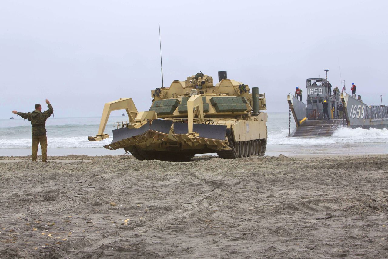 M1150 belonging to the USMC