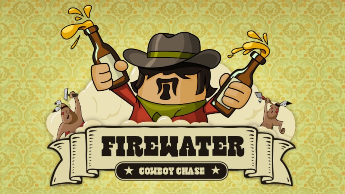 Firewater Cowboy Chase - ognista woda na dzikim zachodzie