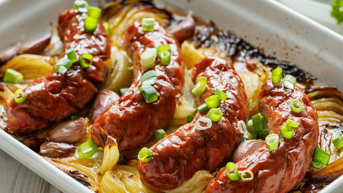 Zapiekanka kiełbasa