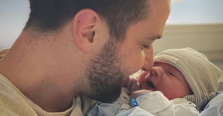 Rafał Szatan dumnym ojcem: "Była pierwsza kupka"