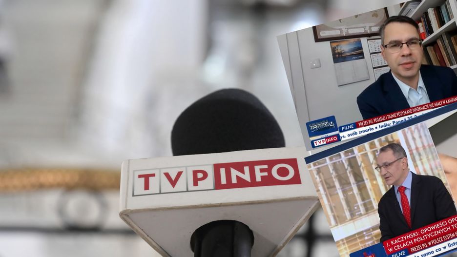 Komentatorzy TVP Info w sprawie Pegasusa krytykują opozycję i bronią rządu
