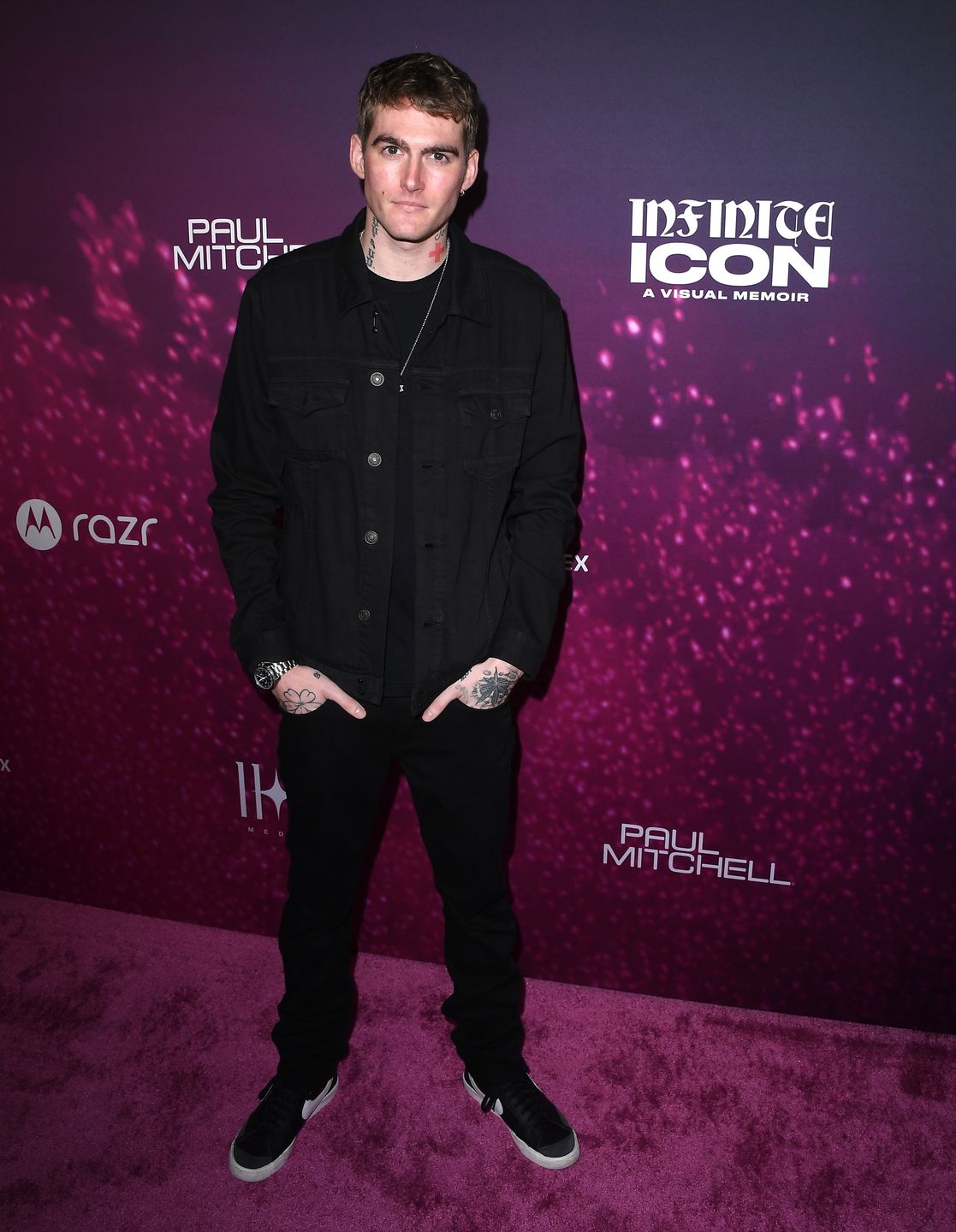 LOS ANGELES, CALIFORNIA - JANUARY 20: Presley Gerber arrives at the World Premiere Of "Infinite Icon: A Visual Memoir" at AMC The Grove 14 on January 20, 2026 in Los Angeles, California. (Photo by Steve Granitz/FilmMagic)