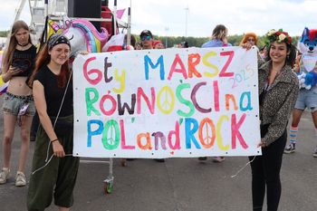 Czaplinek: Marsz Równości na Pol'and'Rock 2025
