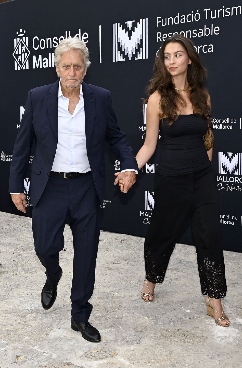 Michael Douglas z córką 