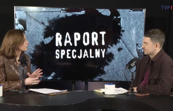Bianka Mikołajewska z podcastem towarzyszącym "Raportowi Specjalnemu"
