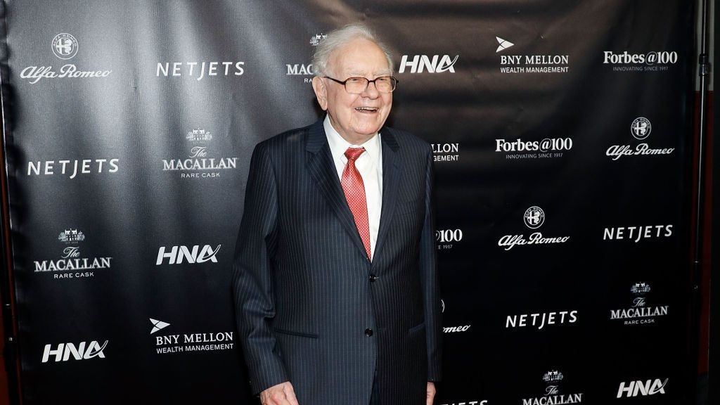 Na zdjęciu Warren Buffett