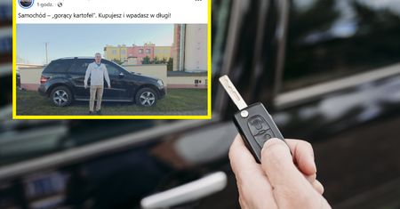 Kupił używanego mercedesa za 24 tys. zł. Dowiedział się o ogromnym długu