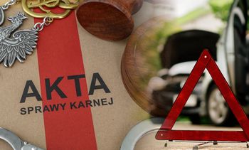 240 sfingowanych kolizji. 376 osób na ławie oskarżonych