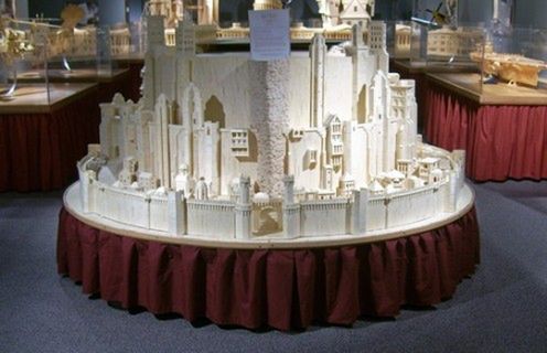 Minas Tirith z zapałek. Niesamowite! 1