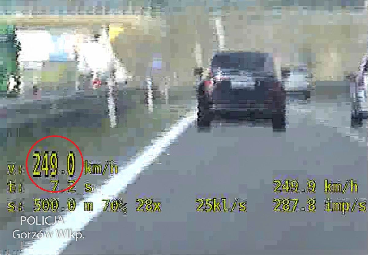 Pędził przez S3 z zawrotną prędkością. Nie zgadniecie, co go zdziwiło najbardziej po zatrzymaniu
