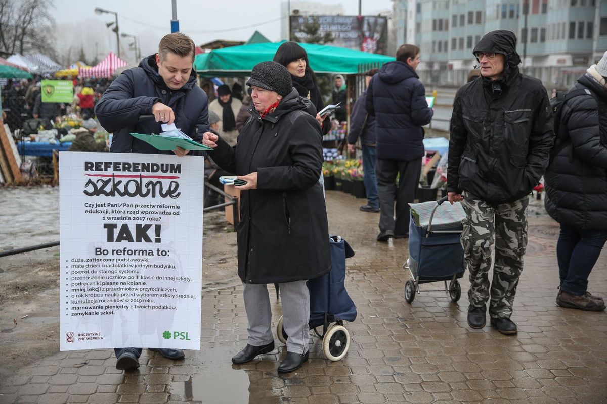 Zbiórka głosów na Ursynowie. "Polacy mogą czuć się przez PiS oszukani"