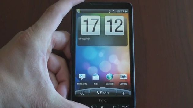Android na HTC HD2