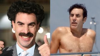 Sacha Baron Cohen świeci klatą na Ibizie. Tak dziś wygląda Borat