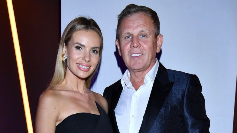 Izabela Janachowska w małej czarnej zadaje szyku u boku męża na biznesowej gali (ZDJĘCIA)