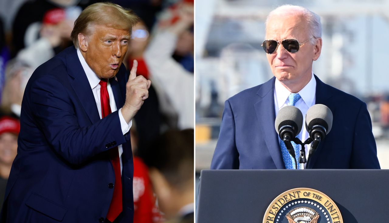 Donald Trump, Joe Biden