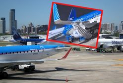 O włos od tragedii. Wiatr porwał samolot w Argentynie