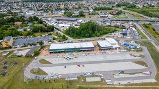 Na Zaciszu w Białymstoku powstaje nowa zajezdnia autobusowa. Tu przeniesie się Komunalny Zakład Komunikacyjny