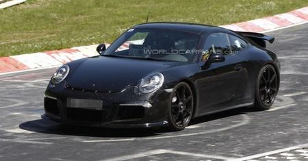 Porsche 911 (991) GT3 ponownie przyłapane - widać coraz więcej [aktualizacja]