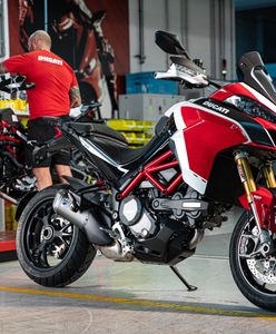 Nowy model Ducati przyłapany na testach. To zapewne Multistrada V4 Pikes Peak