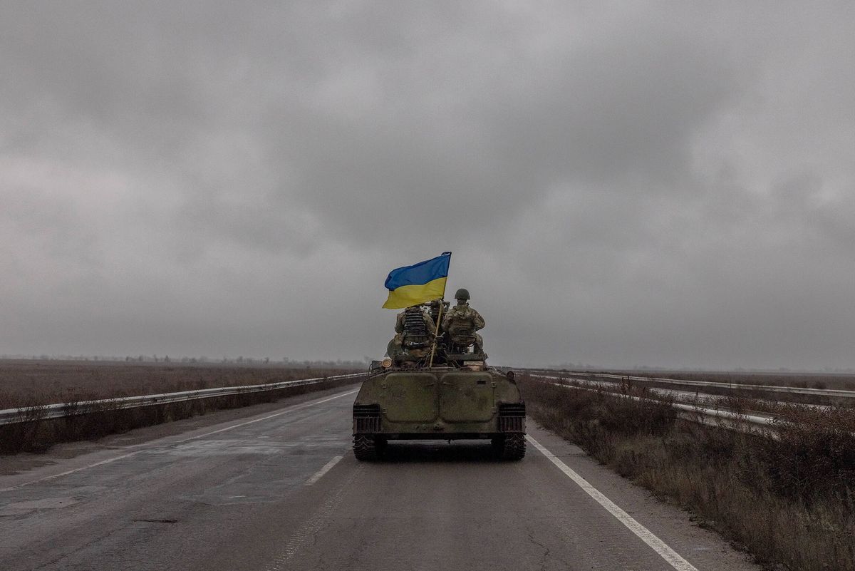 Ukraińcy walczą o swój kraj