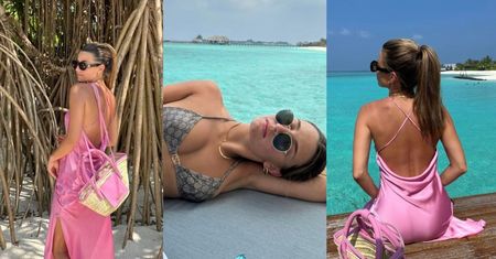 Muśnięta słońcem Julia Wieniawa wije się na pomoście w bikini Gucci za jedyne 2,5 TYSIĄCA ZŁOTYCH (ZDJĘCIA)