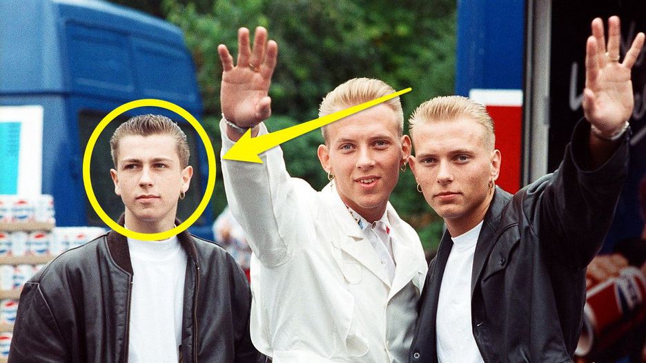 Craig Logan (po lewej) i bracia Goss w 1988 r.