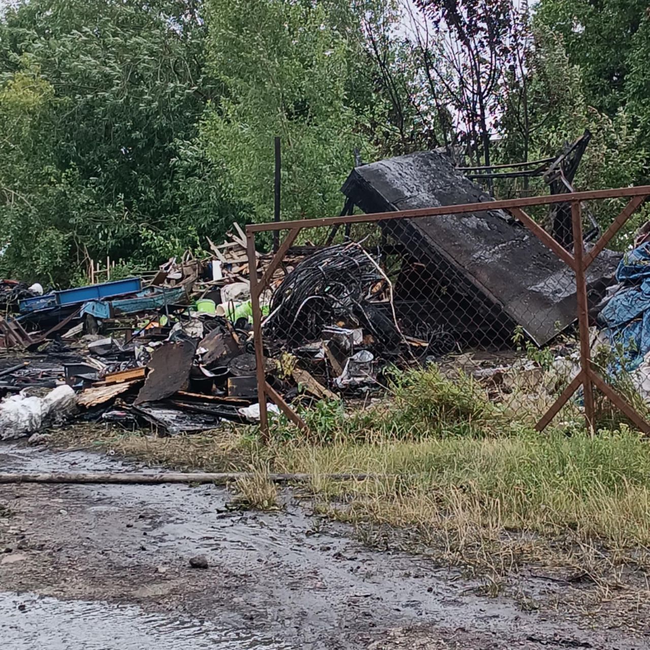 Pożar budynku gospodarczego 